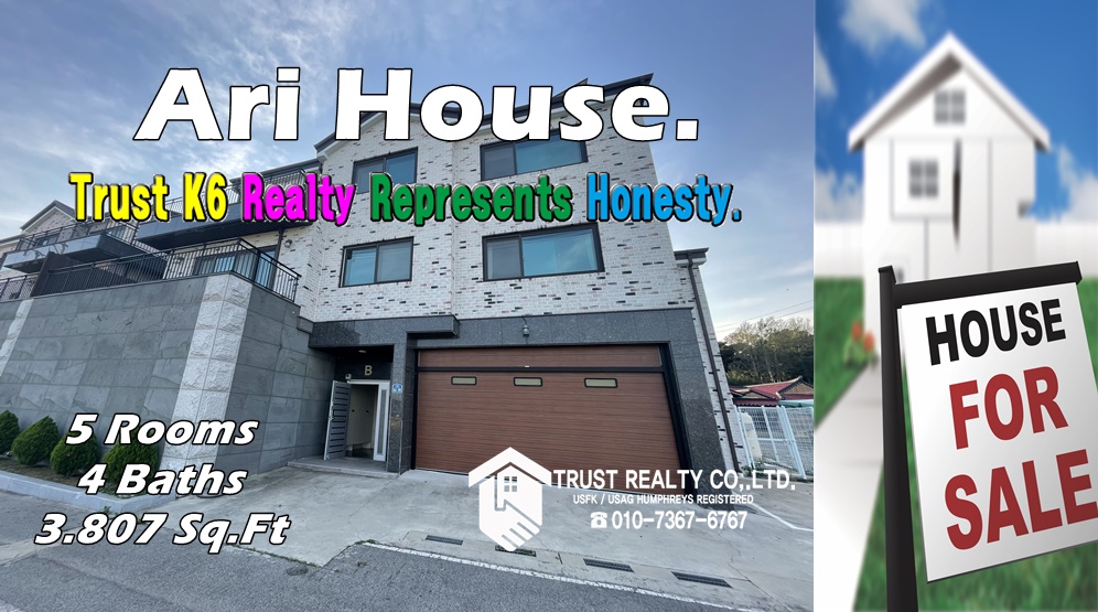 Ari House Rent House near Camp Humphreys (On Sale) TRUST Realty Co., Ltd. Represents honesty